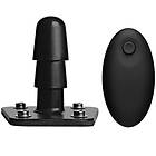 Doc Johnson Vac-U-Lock Vibrating Plug with Wireless Remote Control Black