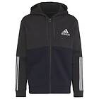 Adidas Essentials Colorblock Fleece Full-Zip Hoodie (Men's)