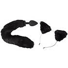 You2Toys Bad Kitty Pet Play Butt Plug and Ears Black