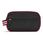 Vittorio Stu Mens Washbag Striped Handle