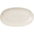 Broste Copenhagen Nordic Vanilla Oval Tallerken 30x17cm