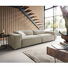 DELIFE Big-Sofa Tenso 285 x 105 Chenille Beige