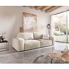DELIFE Big-Sofa Lanzo L 250x105 cm Cord Beige