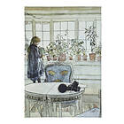 Svanefors Carl Larsson Blomster Kökshandduk (50x70cm)