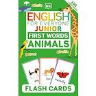 English for Everyone Junior First Words Animals Flash Cards