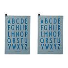 Design Letters Kjøkkenhåndkle 40x60cm 2-pack