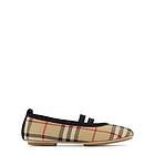 Burberry Grace Check Ballerinas