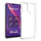 CaseOnline Transparent Silicone Case for TCL 306