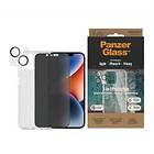 PanzerGlass™ 3-in-1 Privacy Protection Pack for iPhone 14