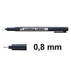 Edding 1880 Fineliner 0,8mm svart