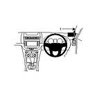 Brodit 604581 proClip fordonshållare Right Mount Tillverkad i pour Alfa SWEDEN Romeo Högermonterad för Giulietta 10–14 högerstyrda passar al