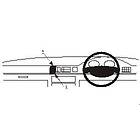 Brodit 651952 proClip hållare Enceintes Mount pour Honda Civic 92–95