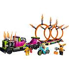 LEGO City 60357 Stunt Truck & Ring of Fire Challenge 