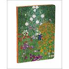 Flower Garden by Gustav Klimt A5 Notebook