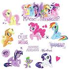 RoomMates Väggdekor Kids My Little Pony Stickers MY LITTLE PONY THE MOVIE WITH GLITTER RMK3551SCS