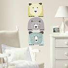 RoomMates Väggdekor Bears Giant Dwell Studio Peel and Stick Wall Decals RMK3364GM