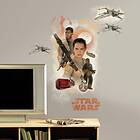 RoomMates Väggdekor Star Wars Episode VII Heros Hero Burst Giant Wall Decals RMK3013GM