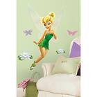 RoomMates Väggdekor Disney Fairies Tingeling Glitter Tinkerbell Peel & stick Giant Wall Decal RMK1494GM