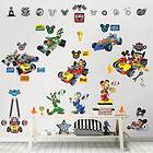 Walltastic Väggdekor Disney Musse Piggs Racing Room Mickey & The Roadster Racers Décor Ki 45613