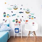 Walltastic Väggdekor Pirater Pirate Wall Stickers 45002