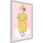 Artgeist Poster Affisch Soaring Pig [Poster] 20x30 A3-DRBPRP1207s_br