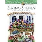 Creative Haven Spring Scenes Coloring Book