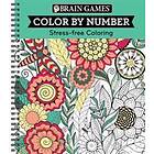 Brain Games Color by Number: Stress-Free Coloring (Green)