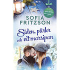 Siden, pärlor och vit marsipan