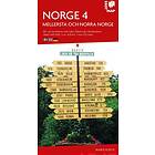 Norge 4 Mellersta och norra Norge 1:415,000