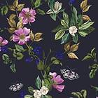Joules Tapet Wakerly Woodland Floral French Navy Non-Woven 10mx52cm 118572