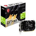 MSI GeForce GT 730 OC DDR3 64-bit HDMI 4GB