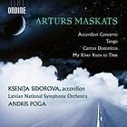 Ksenija Sidorova Maskats: Accordion Concerto, Tango, Cantus Diatonicus, My River Runs To Thee… CD