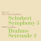 Franz Schubert & Brahms: Symphony No. 5;Serenade 2 CD