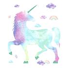RoomMates Galaxy Unicorn Vinyl RMK3845GM