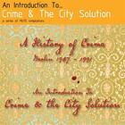 Crime & The City Solution An Introduction To & CD