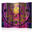 Arkiio Rumsavdelare Mandala: Pink Expression II 225x172 cm A3-PARAVENTtc2095