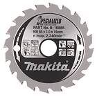 Makita Cirkelsågklinga 85x15mm 20T SÅGKLINGA B-1688585X15MM TRÄ 548279