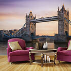 Artgeist Fototapet Tower av London Bridge i gryningen (flera storlekar)
