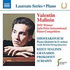 Valentin Malinin Malinin, 2021Winner Of The Jaen Prize International Piano Competition Recital CD