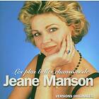 Jeane Manson Les Plus Belles Chansons De Mansin CD