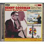 Benny Goodman Three Albums Plus (Benny In Brussels Vol 1 / 2 Plays World Favorites High-Fidelity) CD