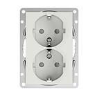 Elko VÄGGUTTAG Plus 2-Vägs utan Ram 2V MJ OPTION FV EKO04807