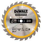 Dewalt DT1947-QZ Sågklinga 136 x 10 mm, 24T