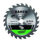 Bahco Sågklinga för trä 8501-190-30-24C; 190x30 mm; 24T; 17°