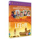 The Best Exotic Marigold Hotel/Life Of / Pi Life DVD