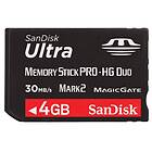 SanDisk Ultra Memory Stick Pro-HG Duo 4GB