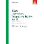 Elementary Progressive Studies, Set II for Violin