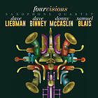 Liebman/Binney/McCaslin/Blais Fourvisions Saxophone CD