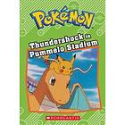 Thundershock in Pummelo Stadium (Pokémon: Chapter Book)