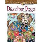 Creative Haven Dazzling Dogs Coloring Book